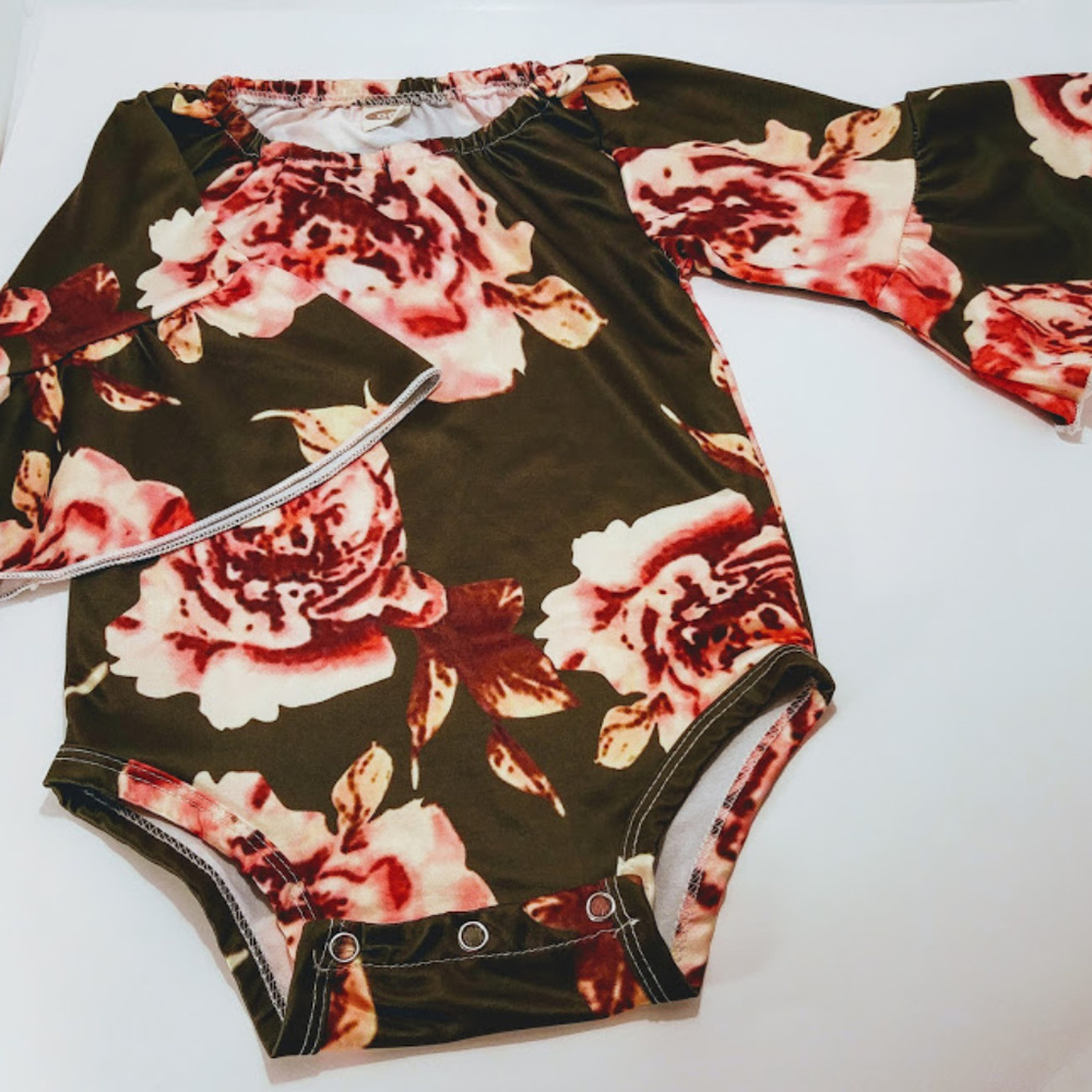 Floral one piece